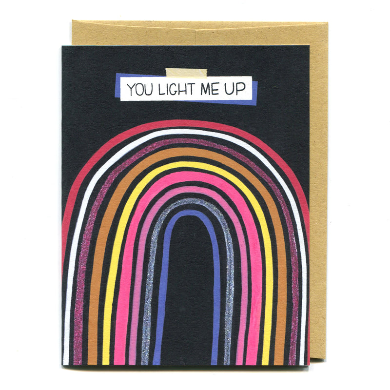You Light Me Up Card