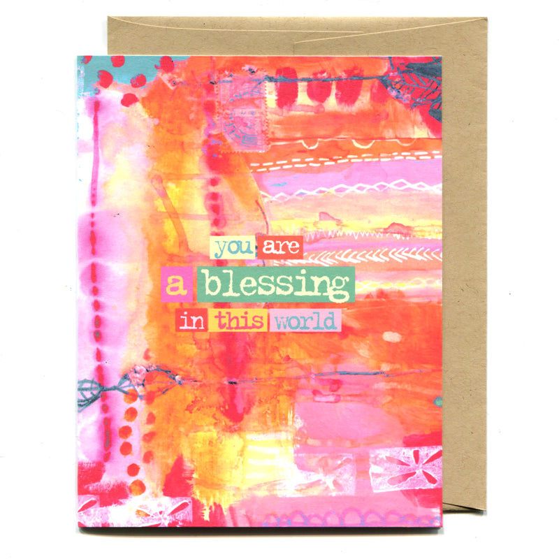 You Are A Blessing Card
