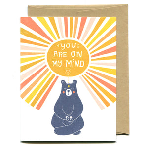 You Are On My Mind Card