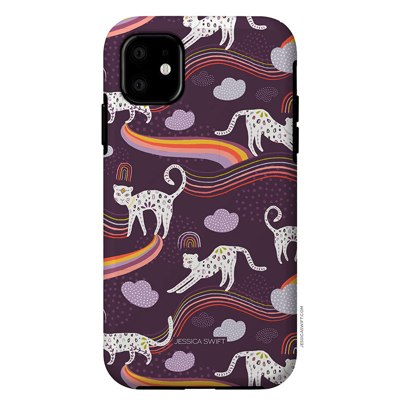 iPhone Case - Rainbow Jaguar