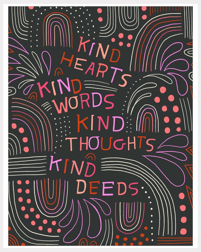 Print - Kind Hearts