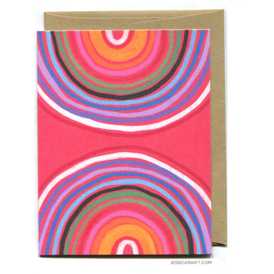 Rainbow Cards - Pack of 10 assorted