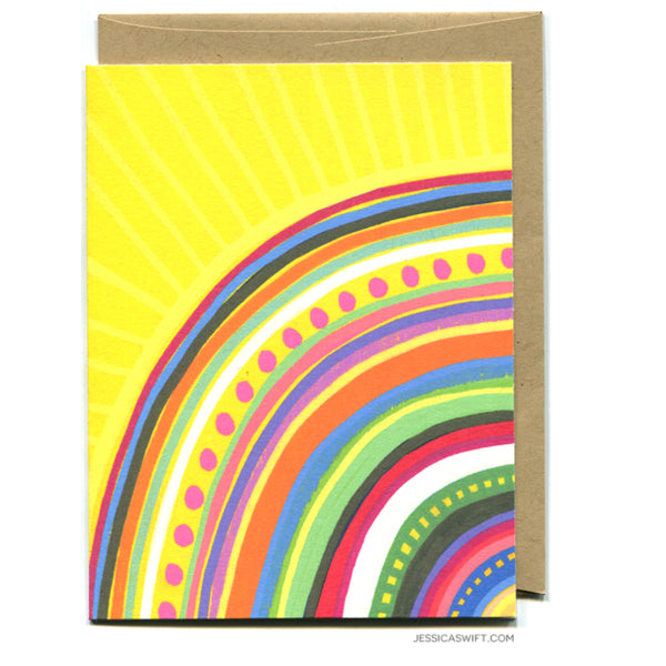 Card - Rainbow 7